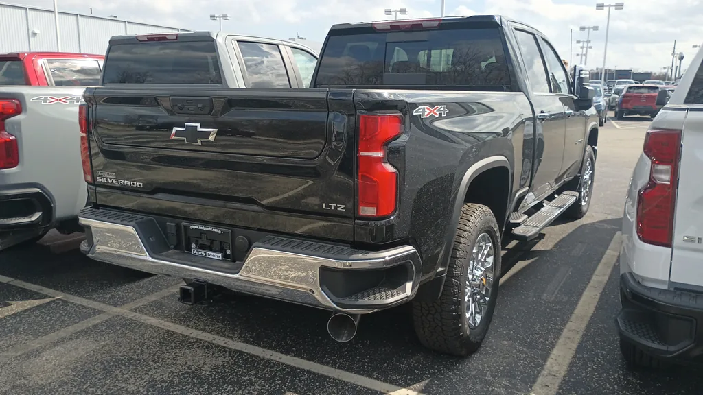 2025 Chevrolet Silverado 3500HD LTZ Review - 2024 Silverado 2500HD LTZ Crew Cab, rear (2500 not 3500)