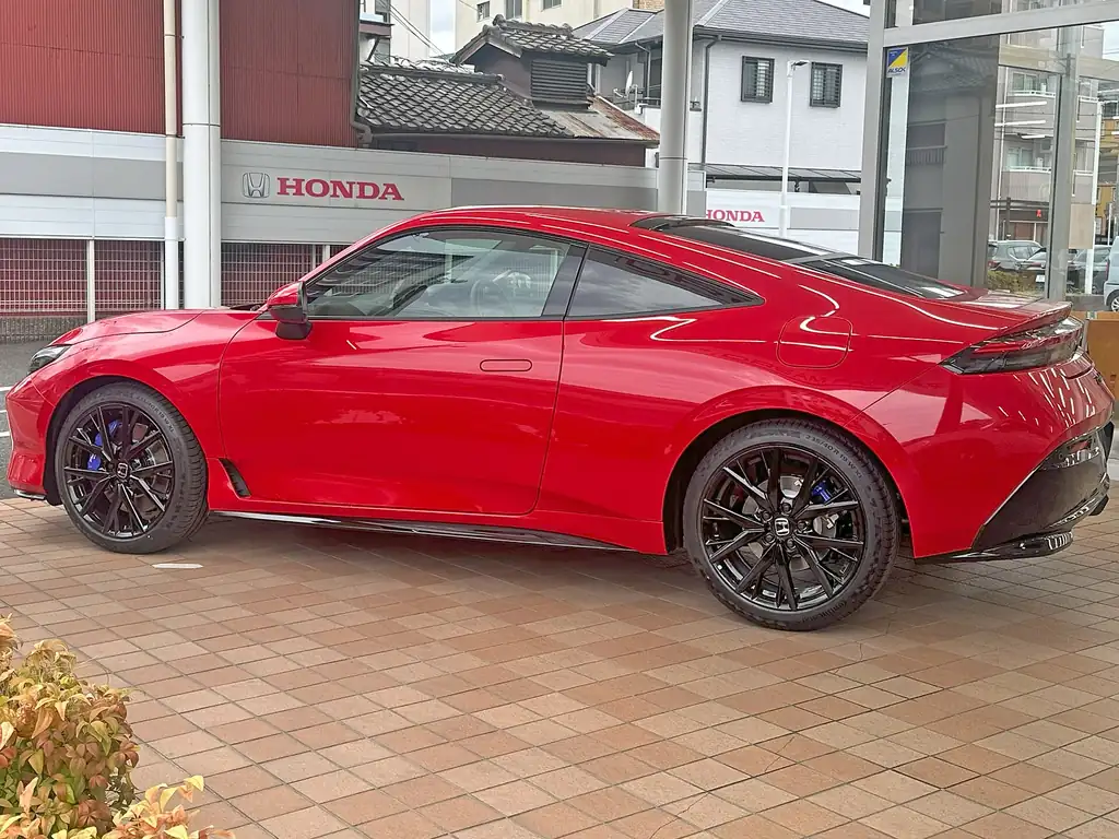 2025 Honda Prelude - side/rear 3/4 exterior, red