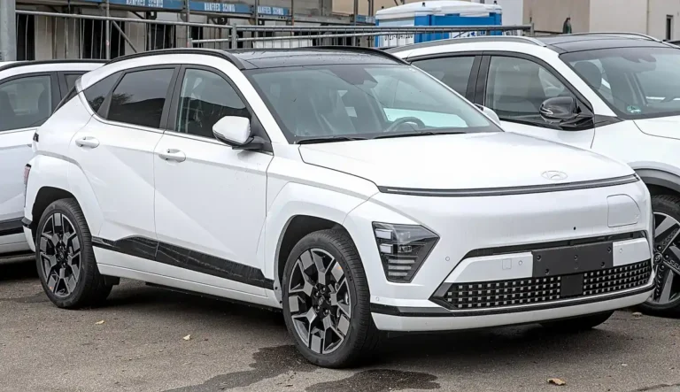 Hyundai Kona Electric (SX2, 2024+) - front 3/4, exterior