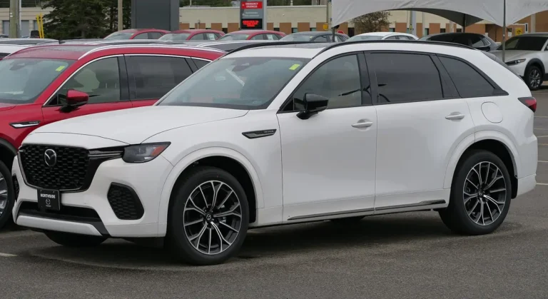 2025 Mazda CX-70 - front 3/4, exterior (2025 CX-70 Turbo S Signature)