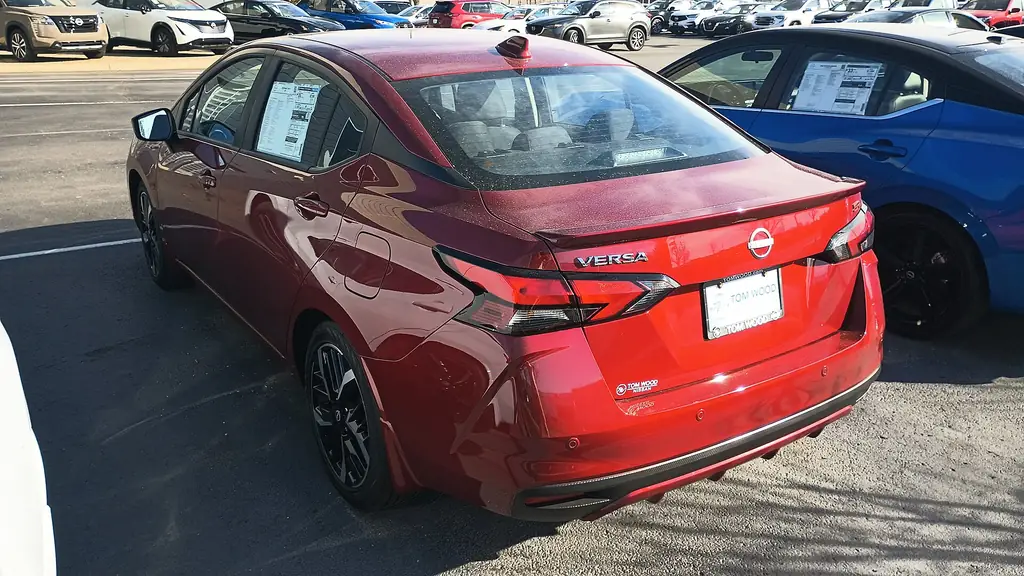 2025 Nissan Versa - rear 3/4 exterior (N18 2023+ facelift)