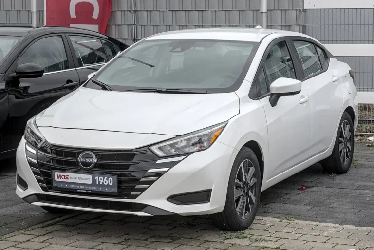 2025 Nissan Versa - front 3/4, exterior (N18 3rd gen, 2023+ facelift)