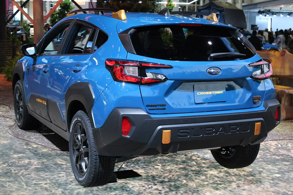 2025 Subaru Crosstrek Wilderness (3rd gen) - rear 3/4 exterior (auto show)
