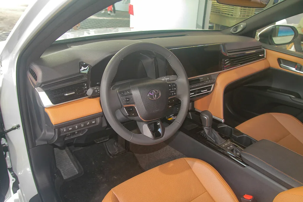 2025 Toyota Camry Hybrid (XV80) - dashboard and touchscreen