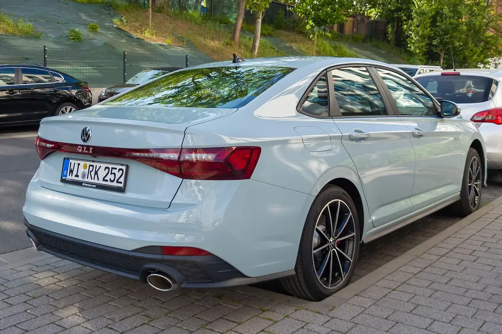 2025 Volkswagen Jetta GLI (A7 facelift) - rear 3/4 exterior