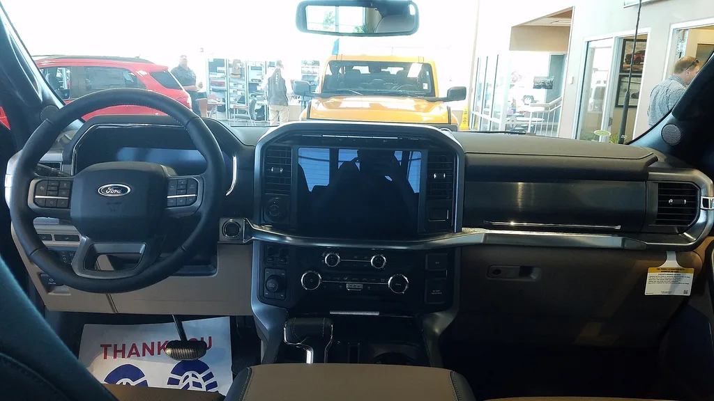 2026 Ford F-150 - interior / dashboard (14th gen; 2024+ facelift keeps this layout)