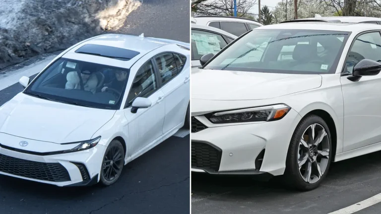 2026 Toyota Camry Hybrid vs 2026 Honda Civic Hybrid