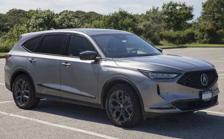 2024 Acura MDX (4th gen pre-facelift, 2022-2024 MY) - front 3/4, exterior (A-Spec)