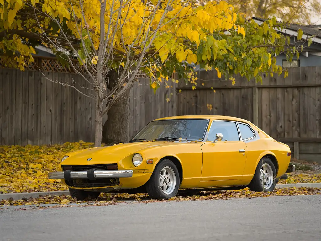 Yellow Datsun 240Z, the model Isabel races in Fast X