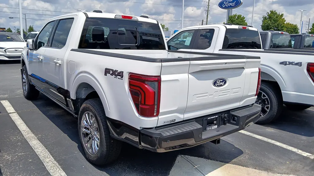 2024 Ford F-150 King Ranch SuperCrew, rear view (current generation; license CC BY 4.0)
