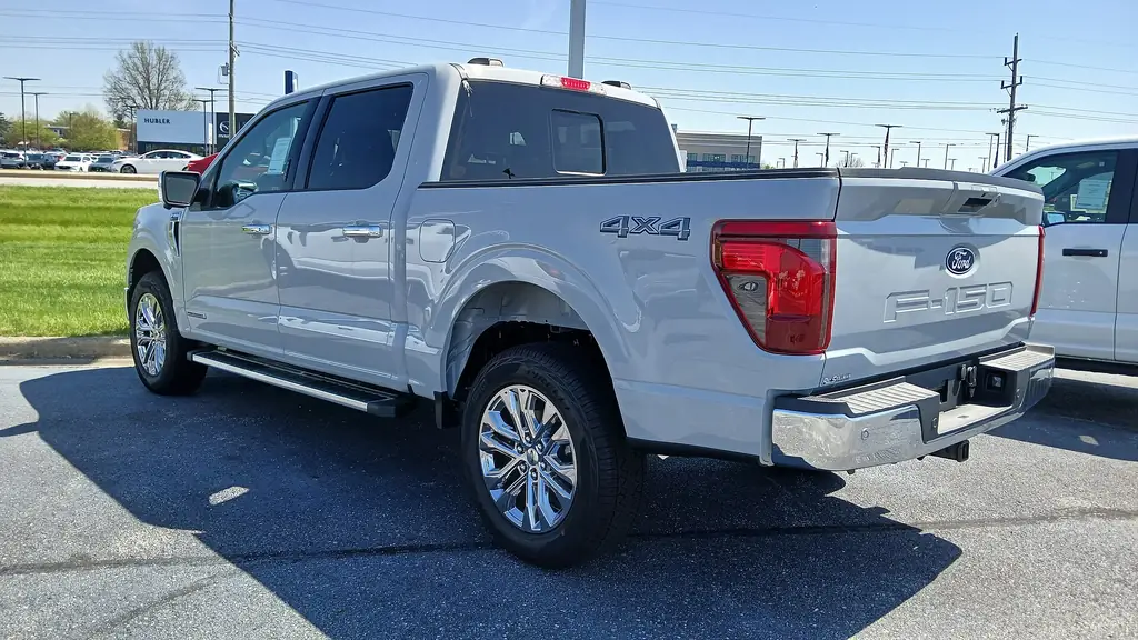 2024 Ford F-150 XLT SuperCrew PowerBoost, rear three-quarter view (current generation). Photo: Deathpallie325, CC BY-SA 4.0, Wikimedia Commons