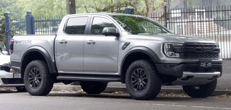 2024 Ford Ranger Raptor - front 3/4, exterior (P703 Raptor 2023+)