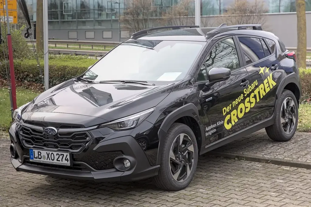 Current-generation Subaru Crosstrek (GU), European-market example (Wikimedia Commons, CC BY-SA 4.0)