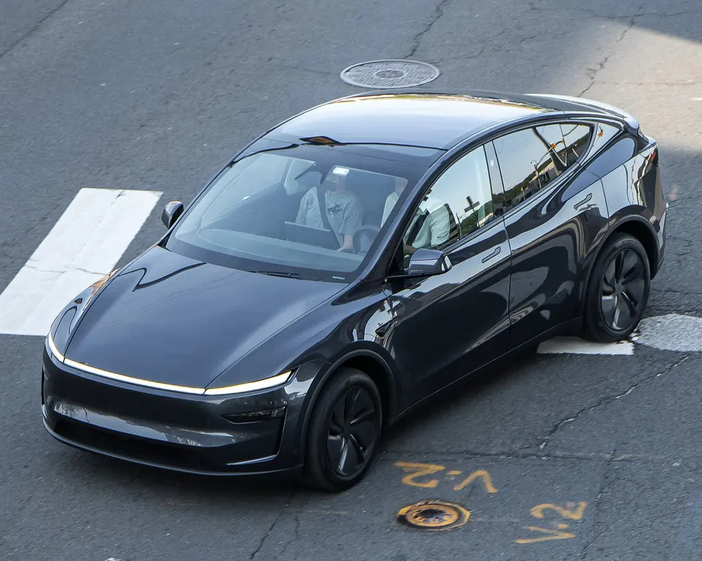 Redesigned Tesla Model Y (Juniper) in Washington, DC (current generation; license CC BY 4.0)