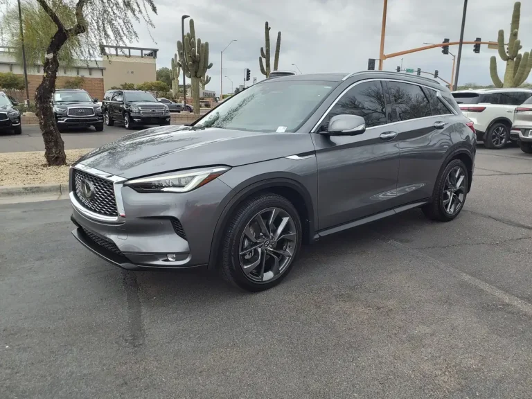 2025 Infiniti QX50 - front 3/4, exterior (2nd gen J55 2019-2025)