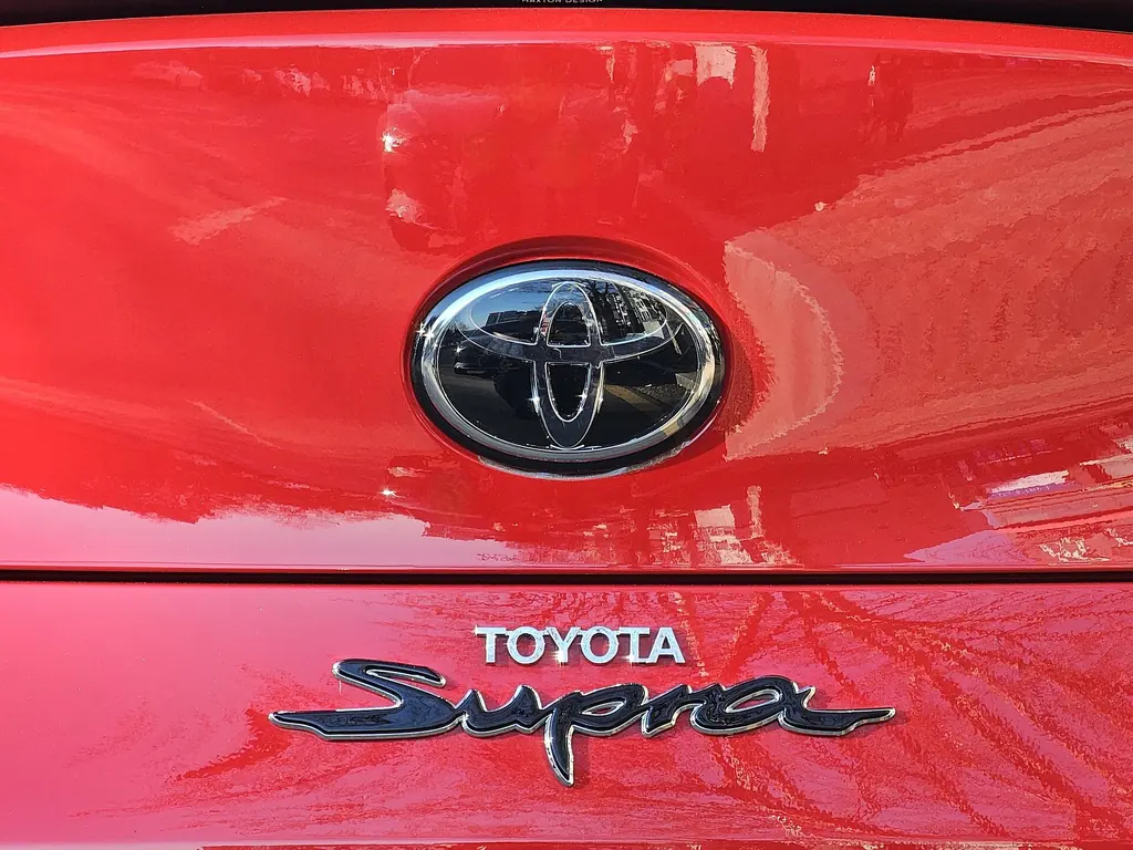 Toyota GR Supra 3.0 (A90) - rear badge detail