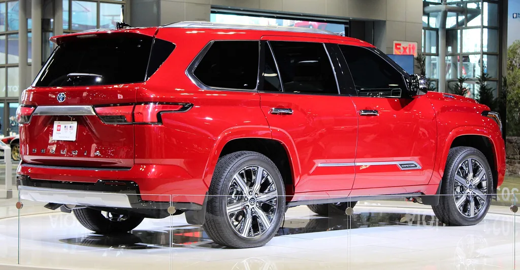 Toyota Sequoia Capstone (3rd gen) - rear 3/4 exterior