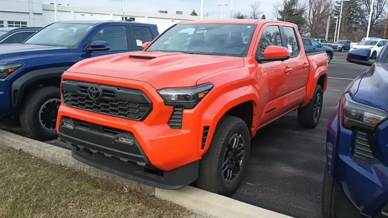2024 Toyota Tacoma TRD Sport Double Cab, front three-quarter view (current fourth generation, same as 2026-2027). Photo: Deathpallie325, CC BY-SA 4.0, Wikimedia Commons