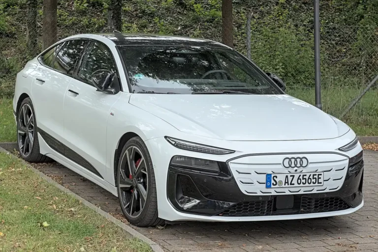 Audi A6 Sportback e-tron (C9) - front 3/4, exterior